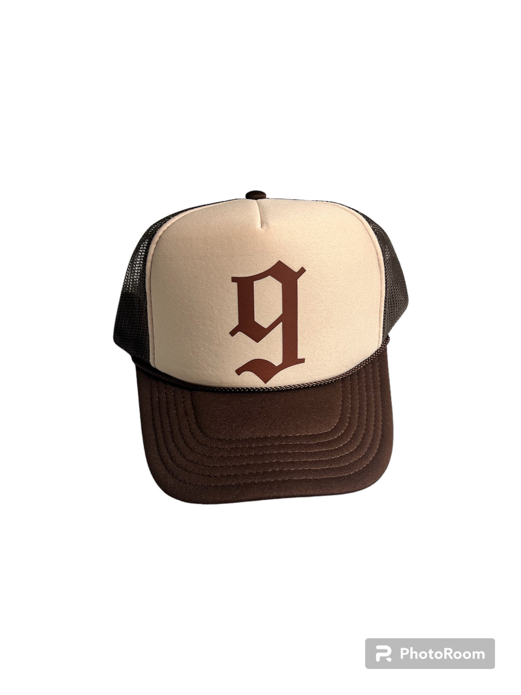 9 Trucker Hat (Brown/Light Brown)