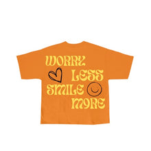 Load image into Gallery viewer, &#39;Worry Less&#39; Tee (ORANGE)
