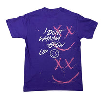 Load image into Gallery viewer, I Don’t Wanna Grow Up Tee (PURPLE)
